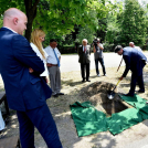 Kosárlabdacsarnok alapkőletétel 