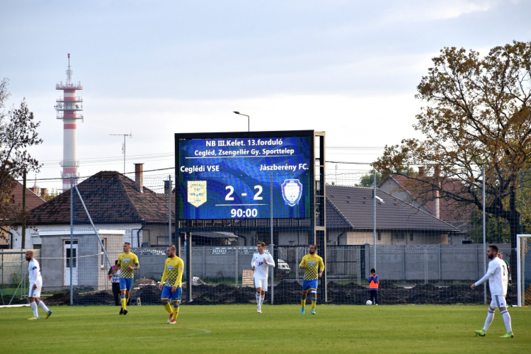 Döntetlen a Jászberény ellen