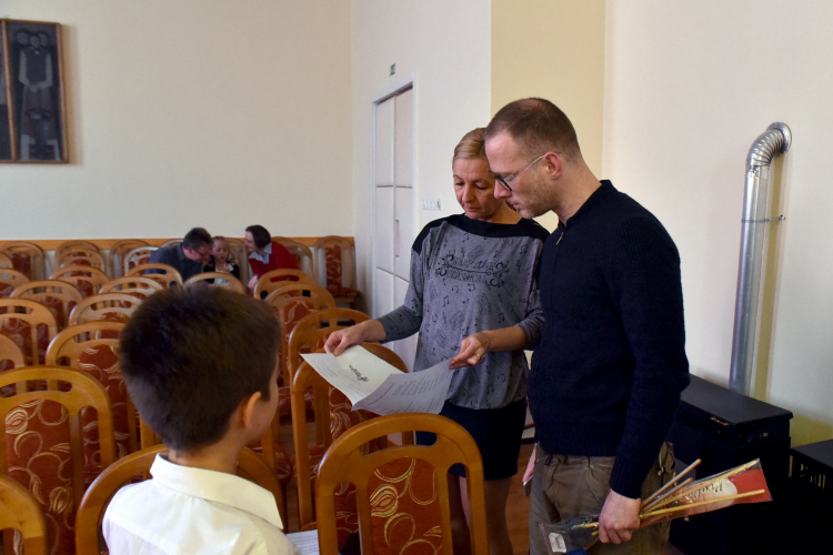 Hangszerbemutató a zeneiskolában