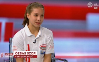 Özbas Szofi vb-bronzérmet szerzett
