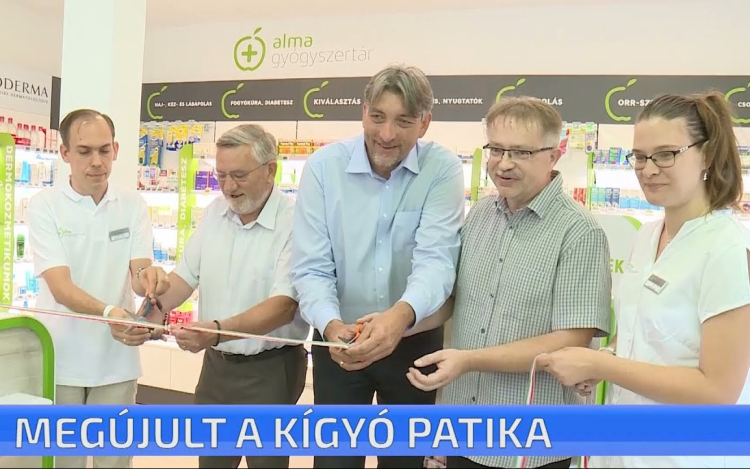 Teljesen megújult Cegléd legrégebbi magán patikája