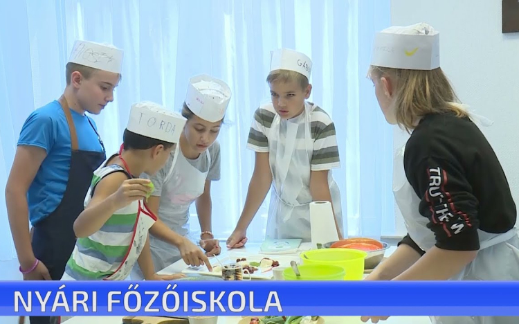 Nyári főzőiskolát szervezett általános iskolás diákoknak az IDEA oktatási stúdió