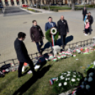 Március 15-i koszorúzás