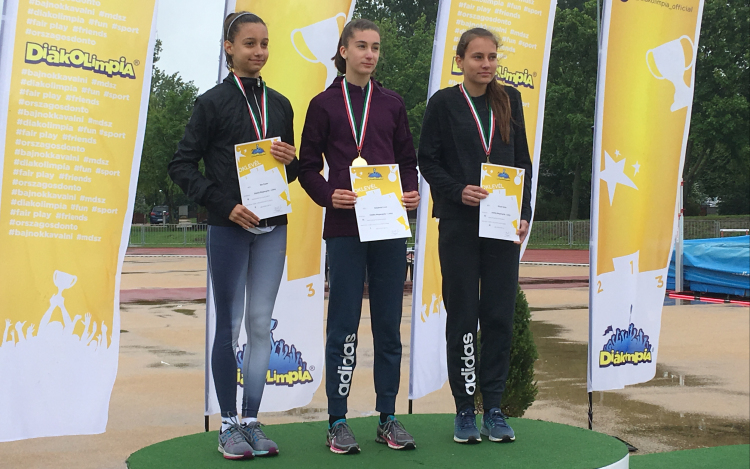Keszthelyi Luca diákolimpiai bajnok magasugrásban!