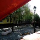 Nagy a készülődés az Eötvös téren