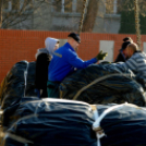 Városi Strandfürdő - Megérkezett a sátortető